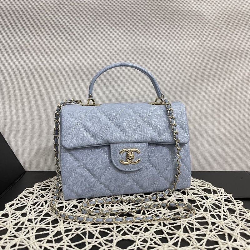 Ch**el top handle bags